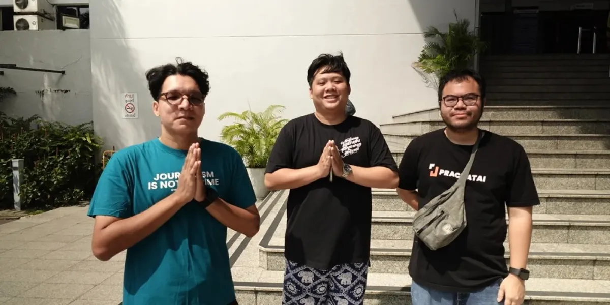 Prachatai reporter, photojournalist indicted as principals for damaging a historic site