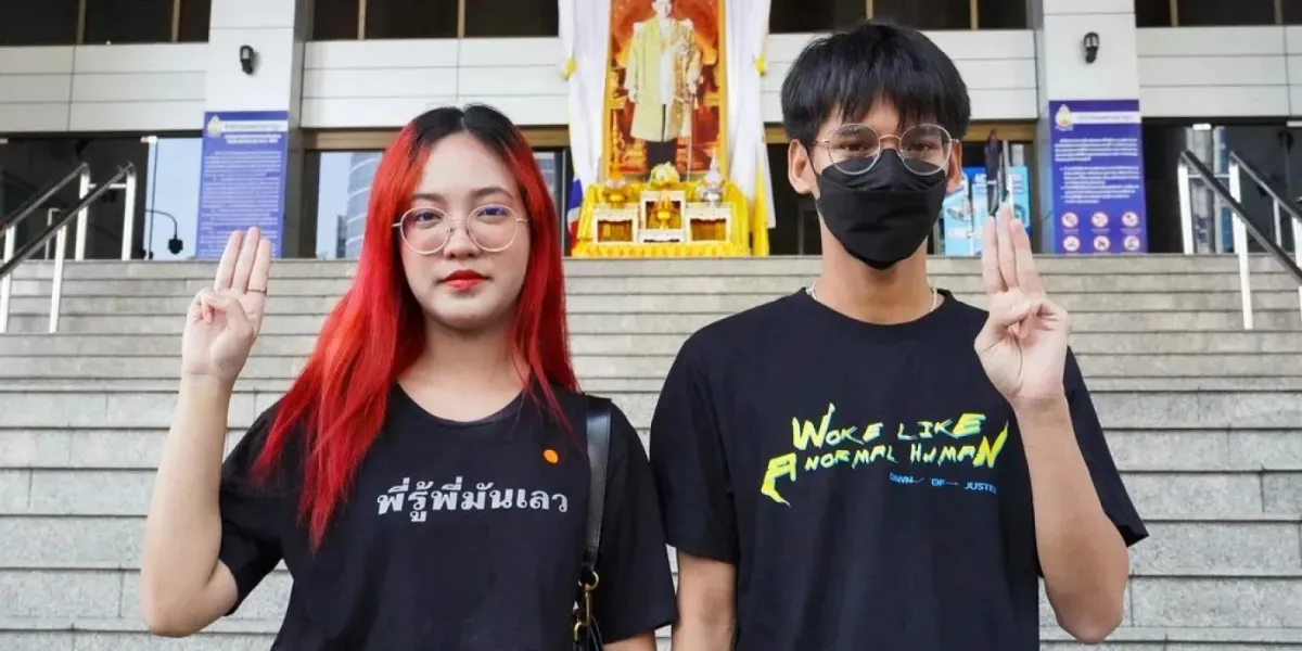 Two activists sentenced to prison for royal defamation over APEC 2022 protest statement