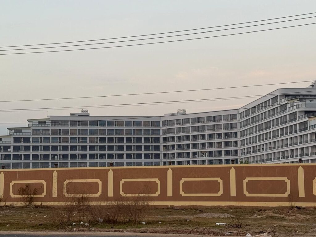 A compound in Cambodia's Tbong Khmum province on January 17, 2026. (Mech Dara/Mekong Independent)