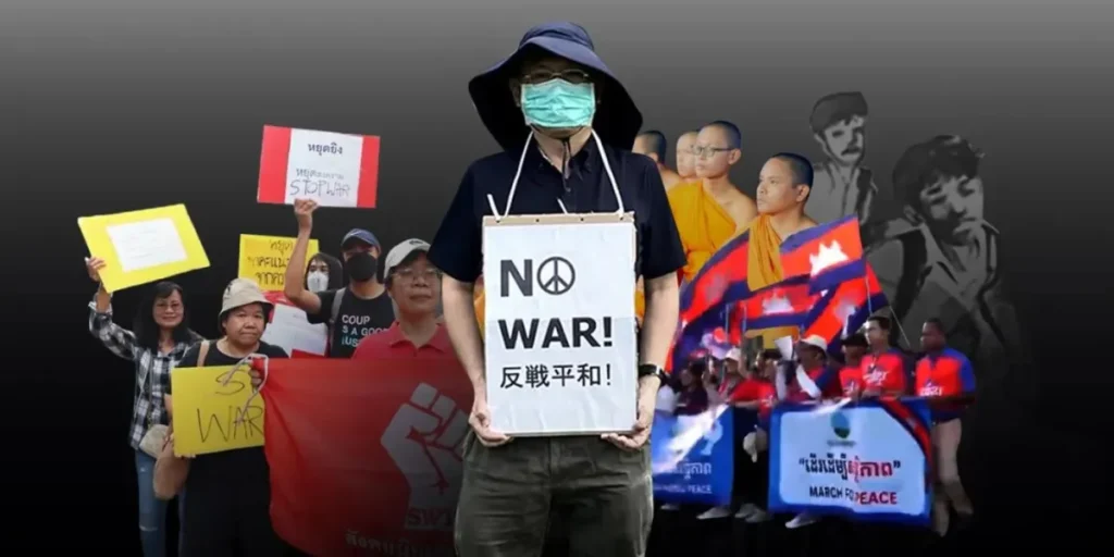 Thais and Cambodians speak out against the war