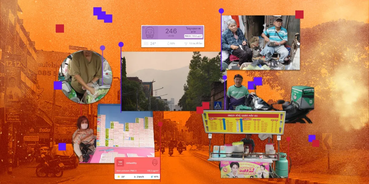 ‘I have to keep living like this’: Chiang Mai residents struggle to make ends meet amid pollution