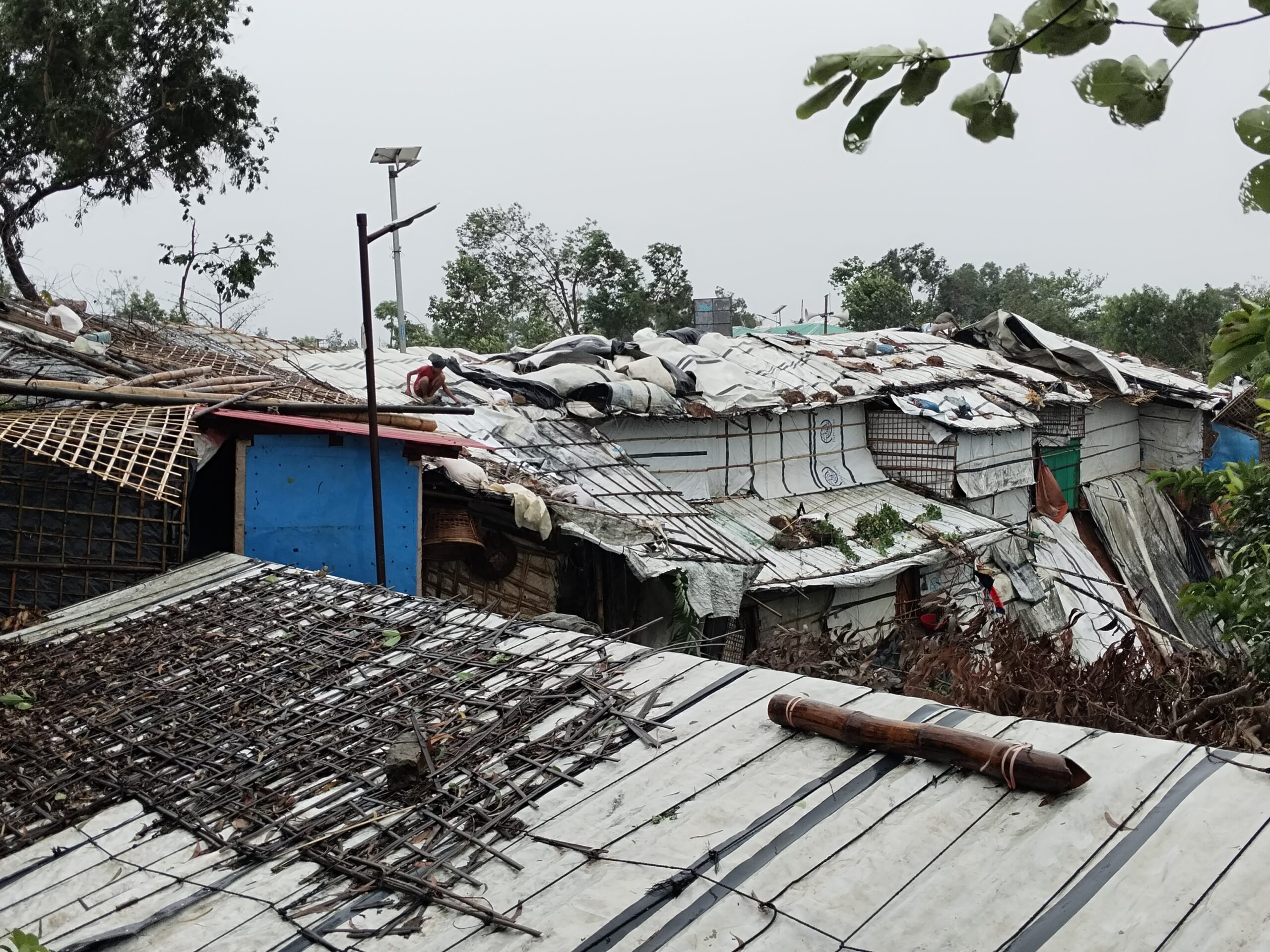 Vulnerable living conditions worsen as rainy season begins in Rohingya camps